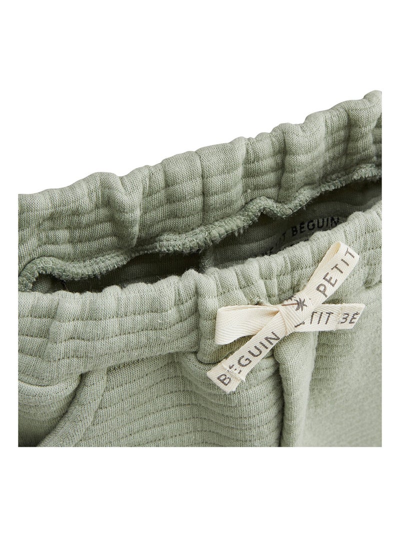Boavista fleece sweater en broek set voor kinderen Kaki - Kiabi
