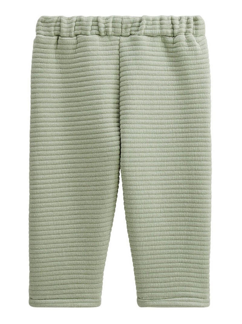 Boavista fleece sweater en broek set voor kinderen Kaki - Kiabi