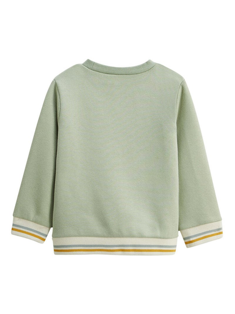 Boavista fleece sweatshirt voor kinderen Groen - Kiabi
