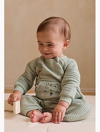 Boavista gewatteerde katoenen babyromper