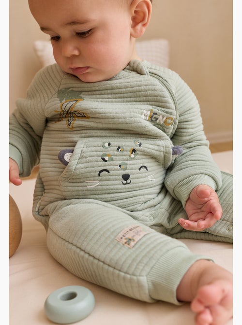 Boavista gewatteerde katoenen babyromper - Kiabi
