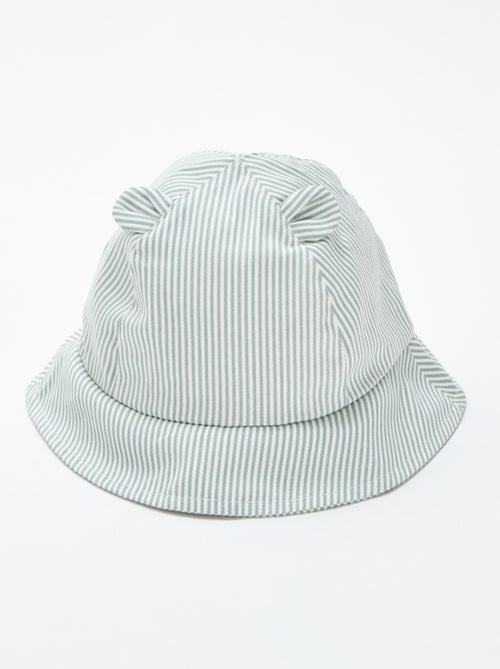 Bob à rayures animé avec oreilles - Kiabi