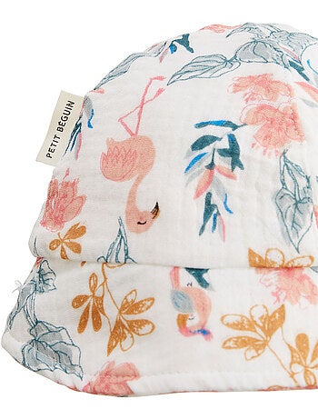 Bob bébé en gaze de coton Flamingo