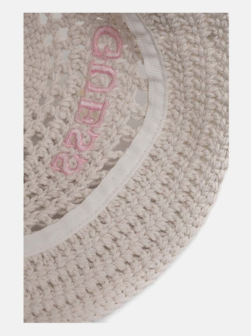 Bob en crochet - Guess kids Blanc cassé - Kiabi