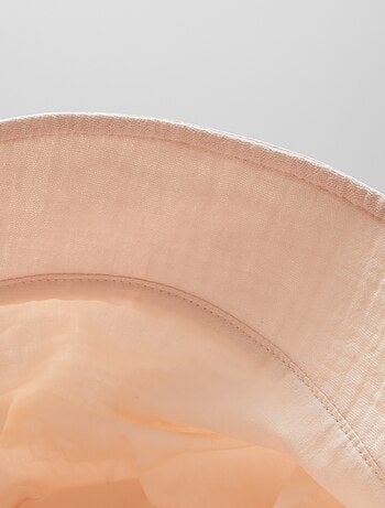 Bob en gaze de coton avec broderie soleil