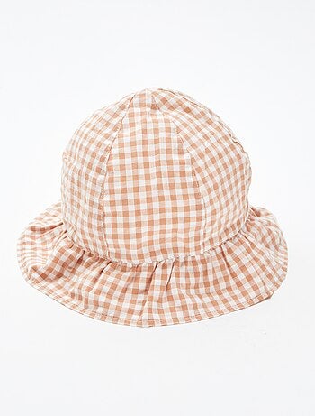 Bob volanté avec imprimé vichy