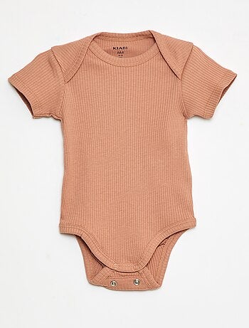 Bodies évolutif en maille unie - Lot de 3