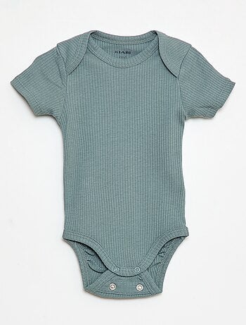 Bodies évolutif en maille unie - Lot de 3