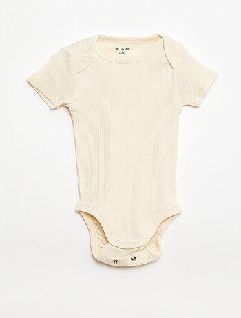 Bodies évolutif en maille unie - Lot de 3