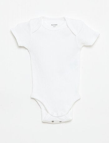 Bodies évolutif en maille unie - Lot de 3