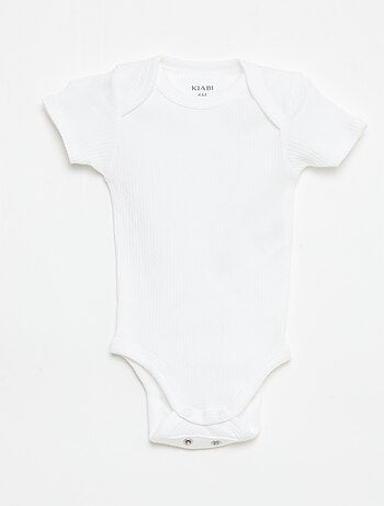 Bodies évolutif en maille unie - Lot de 3