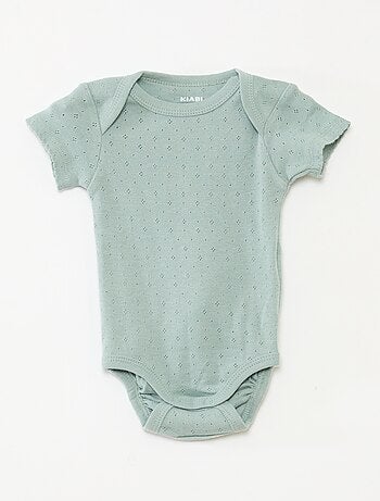 Bodies évolutif en maille unie - Lot de 3