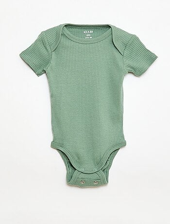 Bodies évolutif en maille unie - Lot de 3