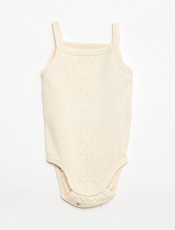 Bodies évolutifs à brettelles - lot de 3