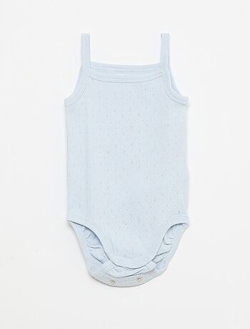 Bodies évolutifs à brettelles - lot de 3