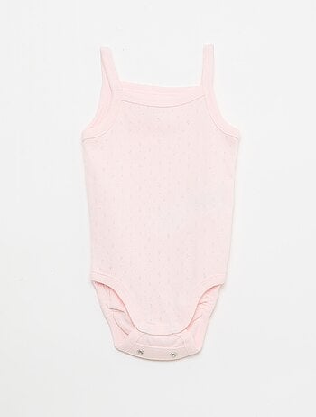 Bodies évolutifs à brettelles - lot de 3