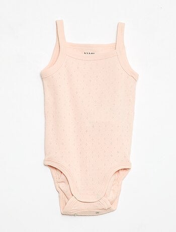 Bodies évolutifs à brettelles - lot de 3