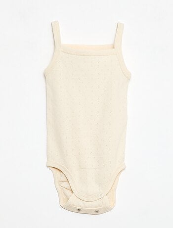 Bodies évolutifs à brettelles - lot de 3