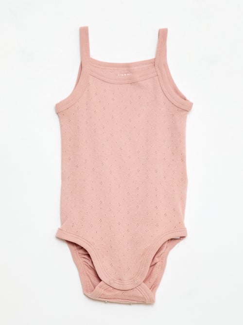 Bodies évolutifs à brettelles - lot de 3 - Kiabi Bodies évolutifs à brettelles - lot de 3 - Kiabi