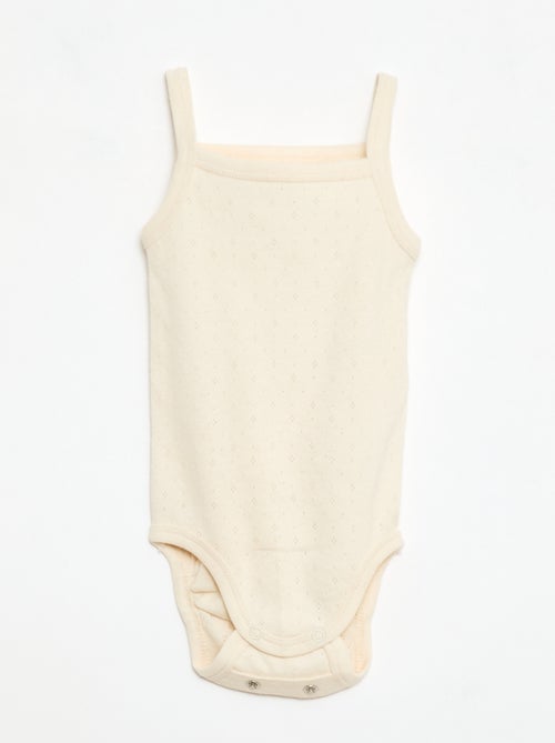 Bodies évolutifs à brettelles - lot de 3 - Kiabi Bodies évolutifs à brettelles - lot de 3 - Kiabi