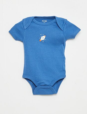 Bodies imprimés en coton - lot de 3