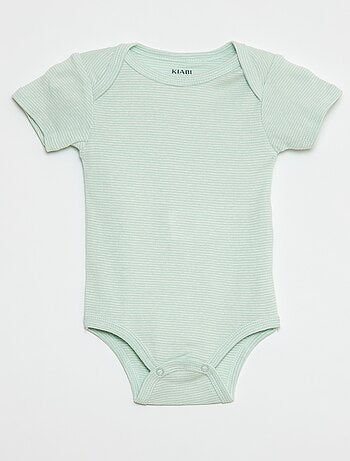 Bodies imprimés en coton - lot de 3