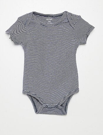 Bodies imprimés en coton - lot de 3