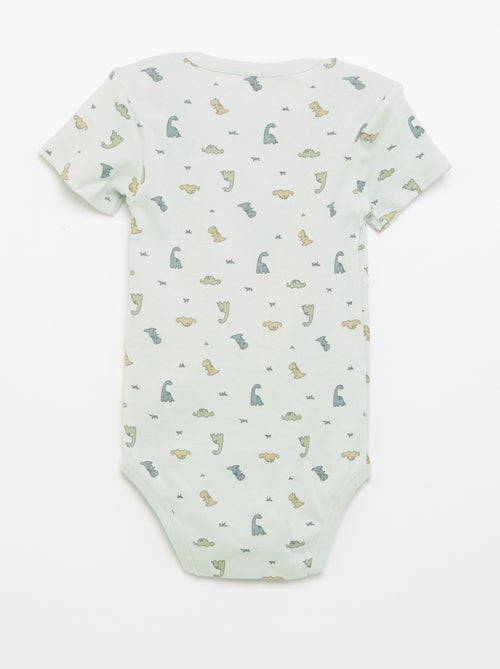 Bodies imprimés en coton - lot de 3 - Kiabi Bodies imprimés en coton - lot de 3 - Kiabi