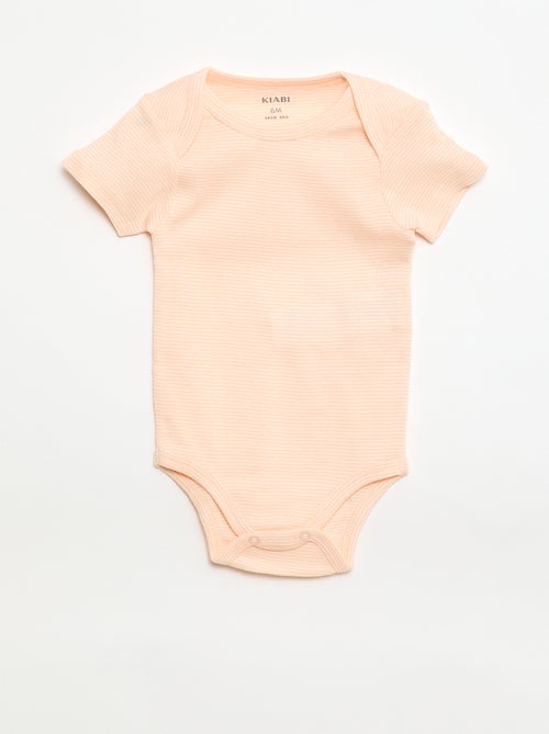 Bodies imprimés en coton - lot de 3 - Kiabi Bodies imprimés en coton - lot de 3 - Kiabi