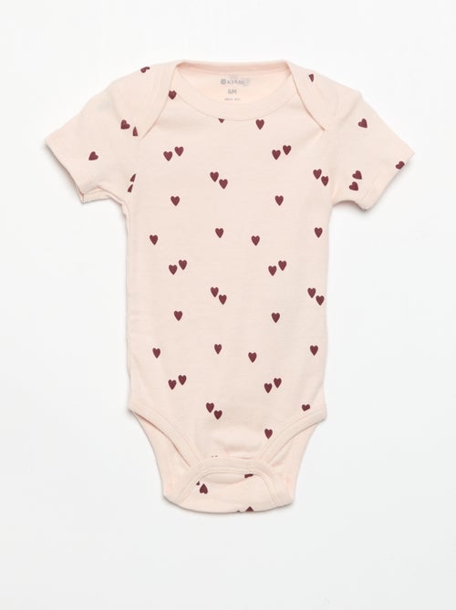 Bodies imprimés en coton - lot de 3 - Kiabi Bodies imprimés en coton - lot de 3 - Kiabi