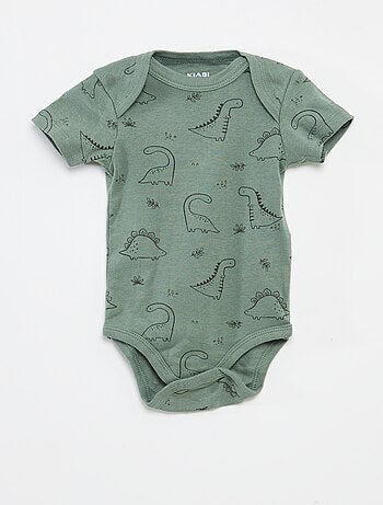 Bodies imprimés en coton - lot de 3