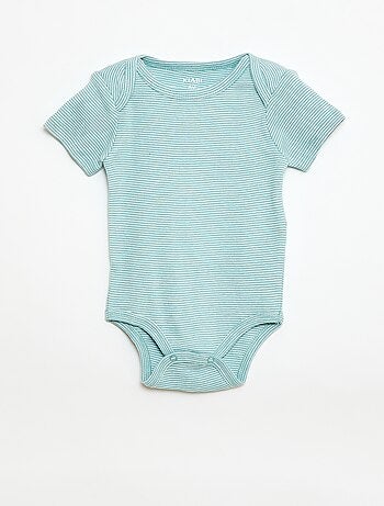 Bodies imprimés en coton - lot de 3