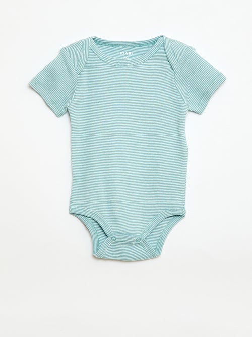 Bodies imprimés en coton - lot de 3 - Kiabi Bodies imprimés en coton - lot de 3 - Kiabi