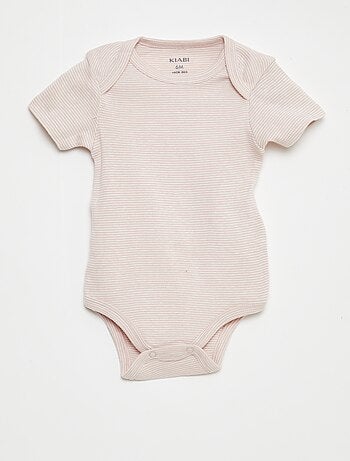 Bodies imprimés en coton - lot de 3