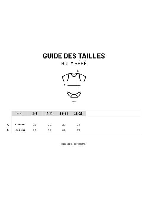 Body - HAPPY COLORÉ - Kiabi Body - HAPPY COLORÉ - Kiabi