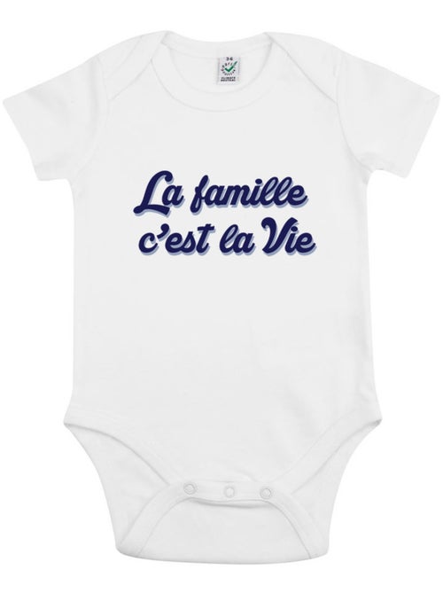 Body - LA FAMILLE C'EST LA VIE - Kiabi Body - LA FAMILLE C'EST LA VIE - Kiabi