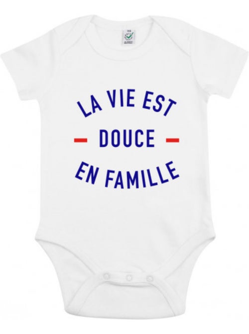 Body - LA VIE EST DOUCE EN FAMILLE - Kiabi Body - LA VIE EST DOUCE EN FAMILLE - Kiabi