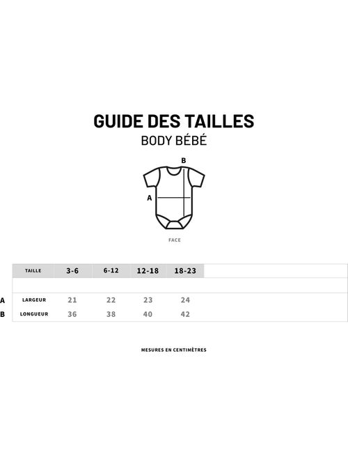 Body - MONSIEUR COSTAUD CŒUR - Kiabi Body - MONSIEUR COSTAUD CŒUR - Kiabi