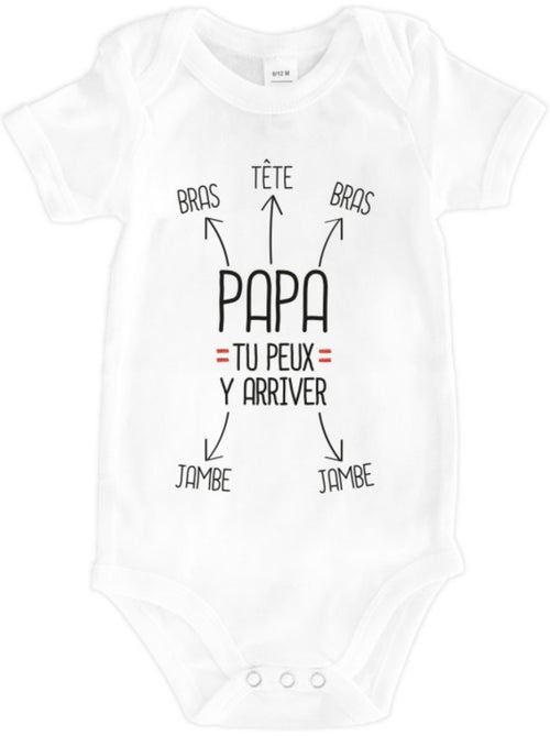 Body - PAPA TU PEUX Y ARRIVER - Kiabi Body - PAPA TU PEUX Y ARRIVER - Kiabi