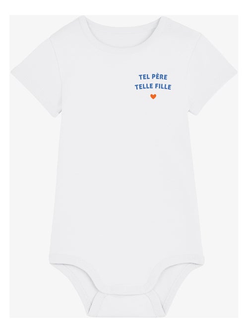 Body - TEL PÈRE TELLE FILLE CŒUR - Kiabi Body - TEL PÈRE TELLE FILLE CŒUR - Kiabi