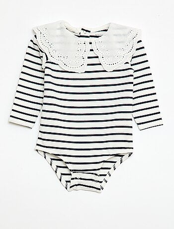 Body à col claudine