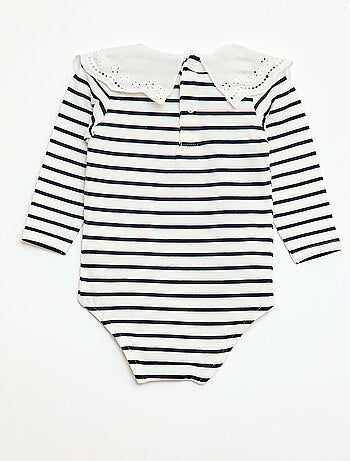 Body à col claudine