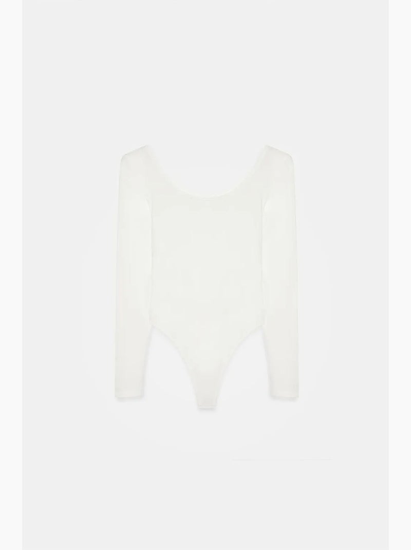 Body aansluitend modal jersey dilvin Wit - Kiabi