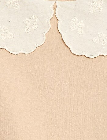 Body avec col claudine