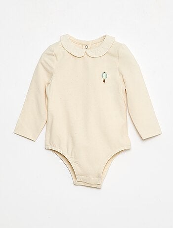 Body avec col claudine