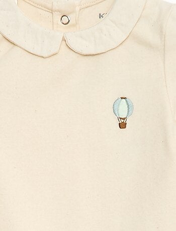 Body avec col claudine