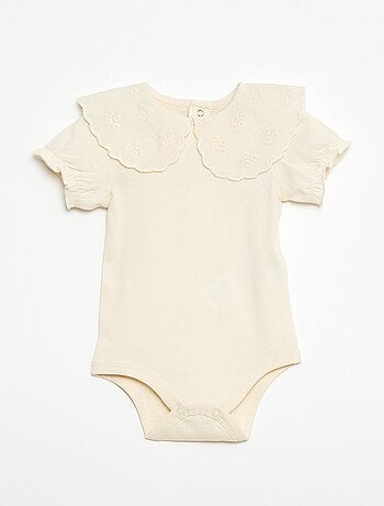 Body avec col claudine