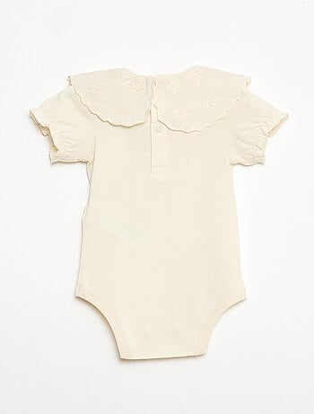 Body avec col claudine