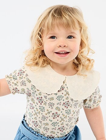 Body avec col claudine