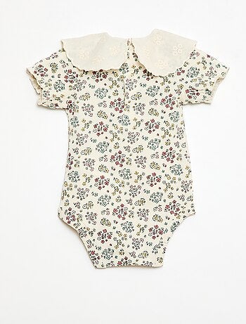 Body avec col claudine